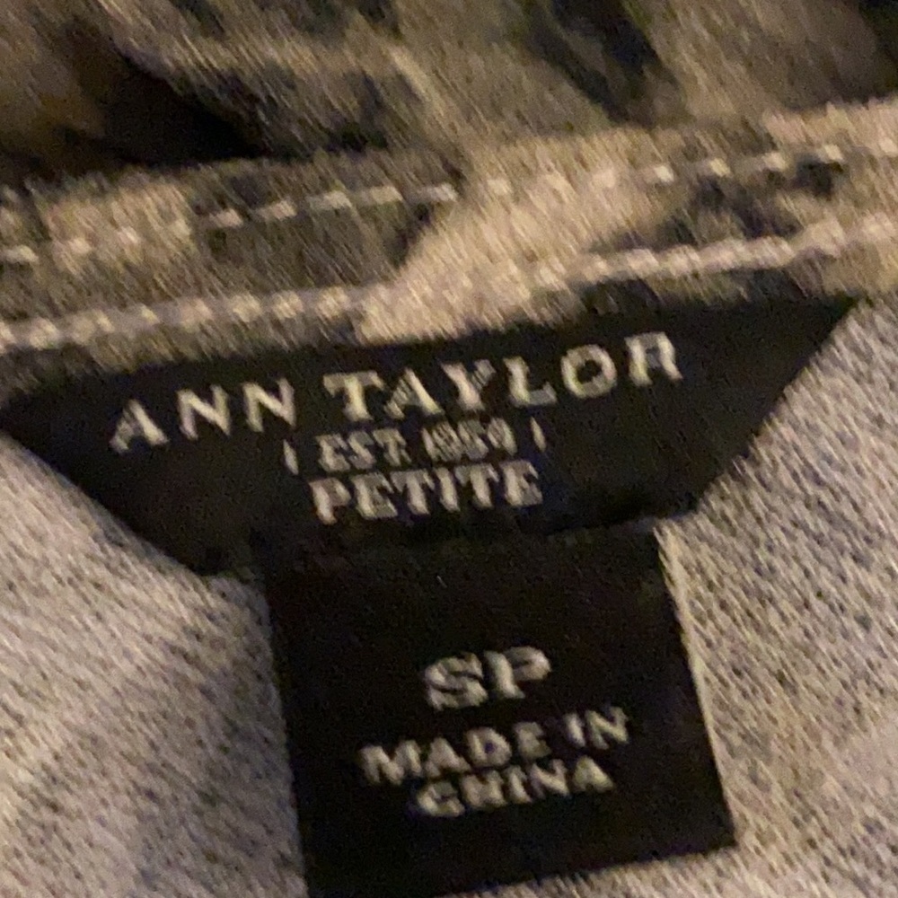 Ann Taylor Python Print Petite Tunic Top - image 5